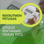 Rekrutmen Petugas Sensus, sensus pertanian 2023, petugas sensus, bps, badan pusat statistik, lowongan petugas sensus