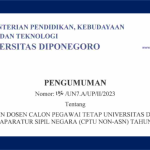 Universitas Diponegoro, dosen, lowongan dosen Universitas Diponegoro, lowongan dosen Undip, loker dosen Universitas Diponegoro, rekrutmen dosen Undip